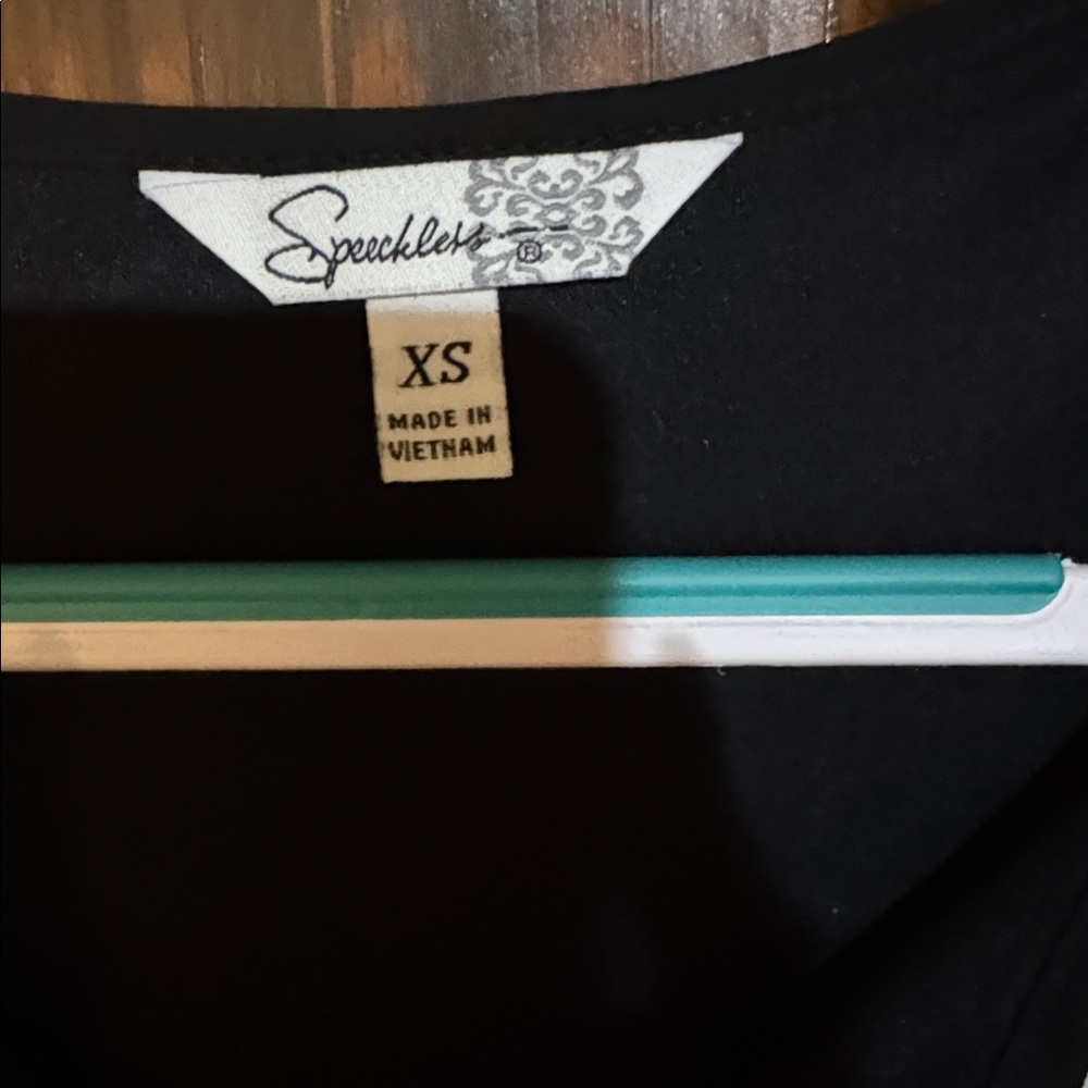 Speechless Geometric Patterned Tunic - Black, Pin… - image 2